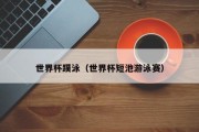 世界杯蹼泳（世界杯短池游泳赛）
